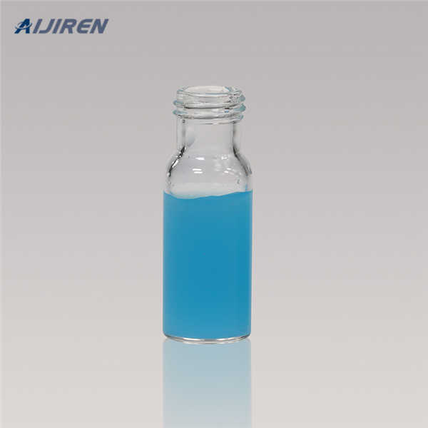 use when sample volume is crimp vials