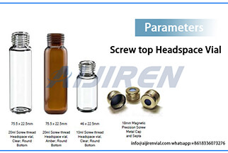 Screw Top Headspace Vial 10ml for Sale