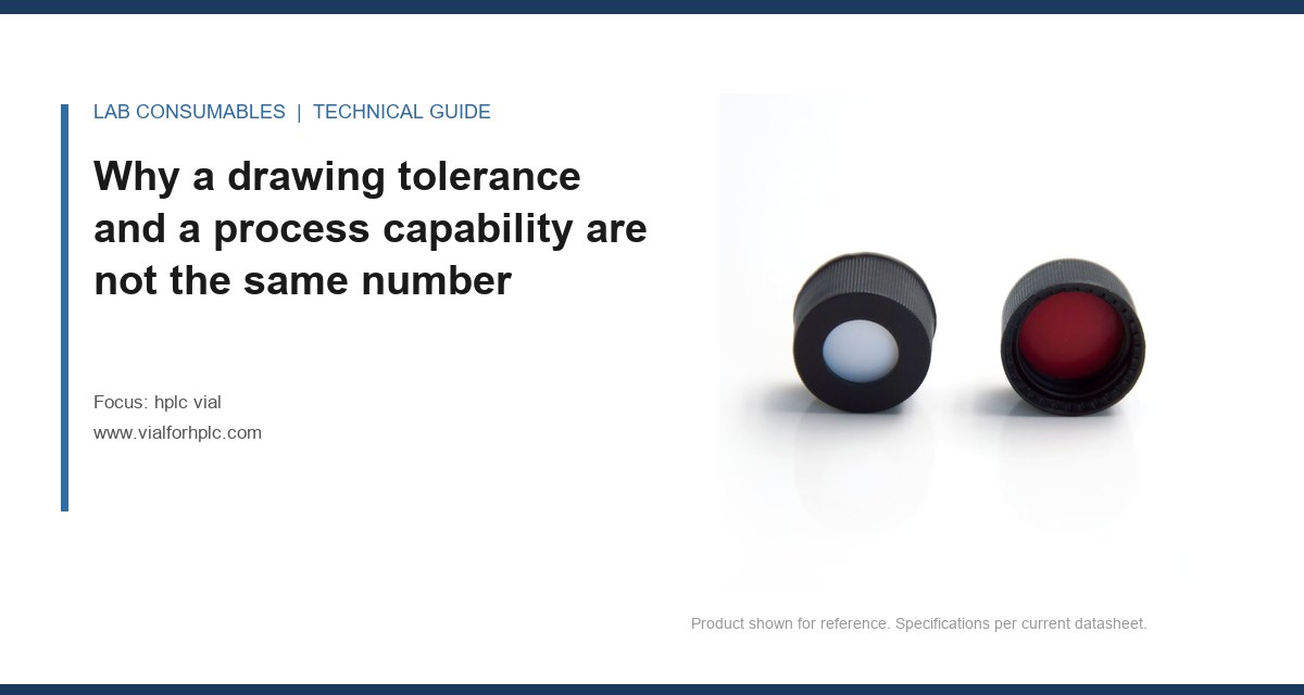 Why a drawing tolerance and a process capability are not the same number